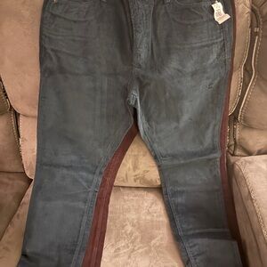 Old Navy Women's Skinny Jeans - Dark Blue and Maroon